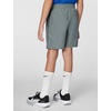 Nike Unisex Big Kids’ Multi Dri-FIT Training Shorts – Boys and Girls(Smoke Grey/White)
