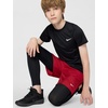 Nike Unisex Big Kids’ Multi Dri-FIT Training Shorts – Boys and Girls(Tough Red/White)