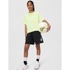 Nike Unisex Big Kids’ Multi Dri-FIT Training Shorts (Large Swoosh Logo) – Boys and Girls(Black/White)