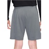 Nike Unisex Big Kids’ Multi Dri-FIT Training Shorts (Large Swoosh Logo) – Boys and Girls(Smoke Grey/White)