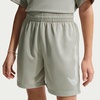 Nike Unisex Big Kids’ Multi Dri-FIT Training Shorts (Large Swoosh Logo) – Boys and Girls(Spruce Fog/White)