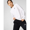 Nike Women’s Sportswear Club Fleece Crew-Neck Sweatshirt(Birch Heather/Black)