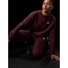 Nike Women’s Sportswear Club Fleece Crew-Neck Sweatshirt(Burgundy Crush/White)