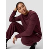 Nike Women’s Sportswear Club Fleece Crew-Neck Sweatshirt(Burgundy Crush/White)