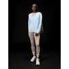 Nike Women’s Sportswear Club Fleece Crew-Neck Sweatshirt(Celestine Blue/White)