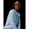 Nike Women’s Sportswear Club Fleece Crew-Neck Sweatshirt(Celestine Blue/White)