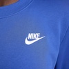 Nike Women’s Sportswear Club Fleece Crew-Neck Sweatshirt(Game Royal/White)