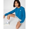 Nike Women’s Sportswear Club Fleece Crew-Neck Sweatshirt(Green Abyss/White)