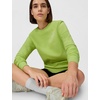 Nike Women’s Sportswear Club Fleece Crew-Neck Sweatshirt(Light Lemon Twist/White)