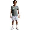 Nike Big Kids’ Legend Dri-FIT T-Shirt (Large Swoosh Logo) – Boys and Girls(Smoke Grey)
