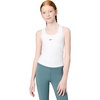 Nike Girls’ One Fitted Dri-FIT Tank Tops(White/Black)