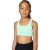 Nike Girls’ Swoosh Sports Bra(Arctic Green/White)