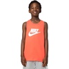 Nike Kids Tank Top (Little Kid/Big Kid)(Turf Orange/White)