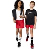 Nike Unisex Big Kids’ Multi Dri-FIT Training Shorts – Boys and Girls(University Red/White)