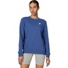 Nike Women’s Sportswear Club Fleece Crew-Neck Sweatshirt(Mystic Navy/White)