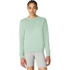 Nike Women’s Sportswear Club Fleece Crew-Neck Sweatshirt(Steam/White)