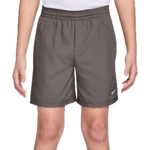 Nike Unisex Big Kids’ Multi Dri-FIT Training Shorts – Boys and Girls(Cave Stone/White)