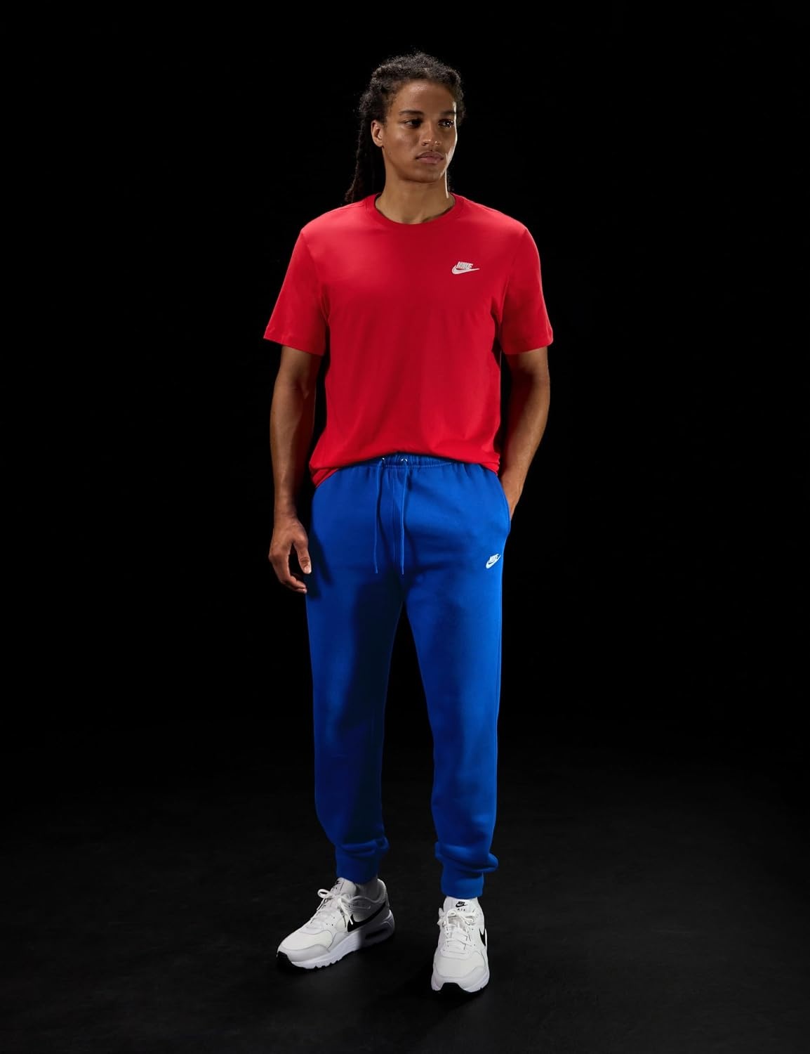 image:imageNike Mens Club JoggersGame RoyalGame RoyalWhite