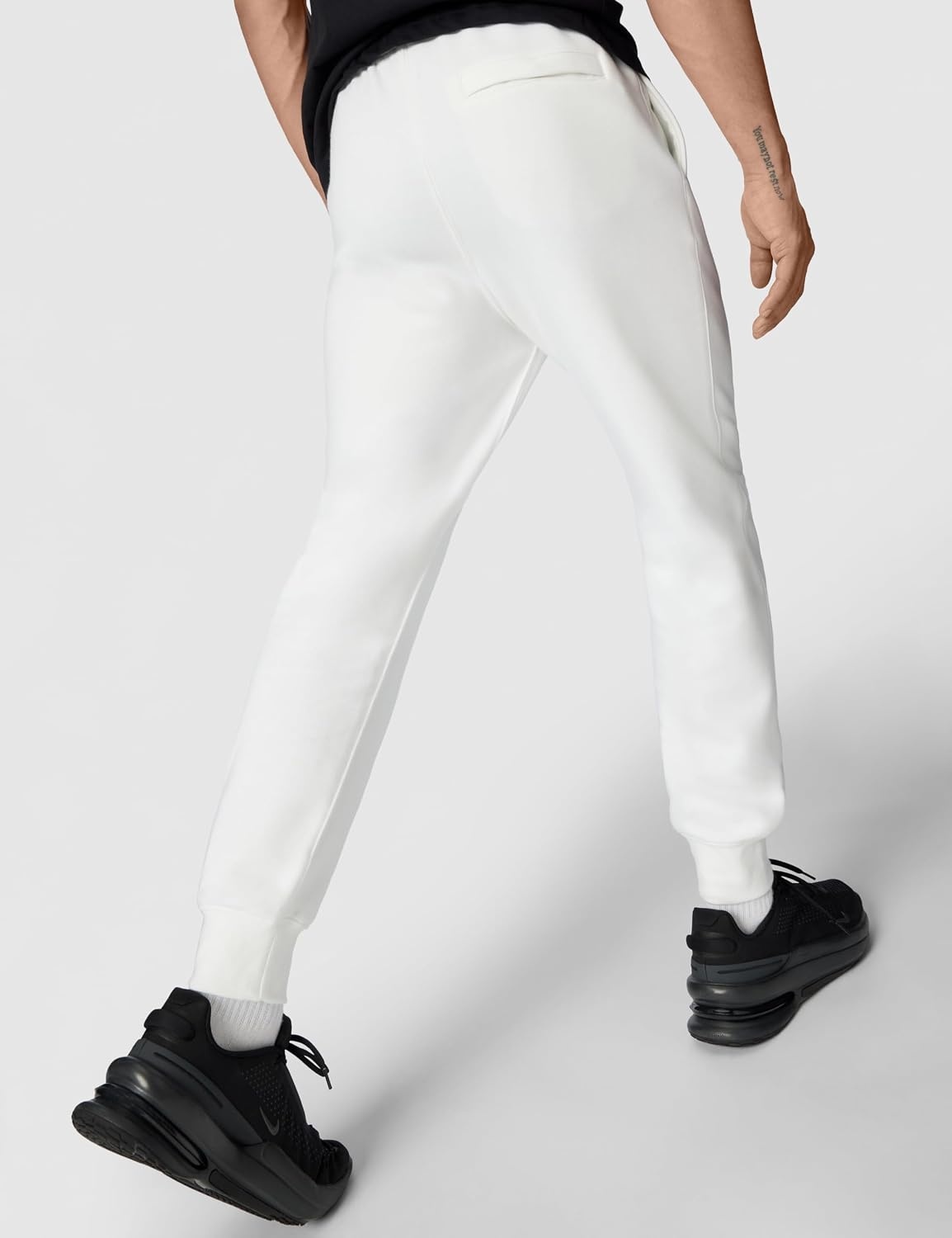 image:imageNike Mens Club JoggersWhiteWhiteBlack