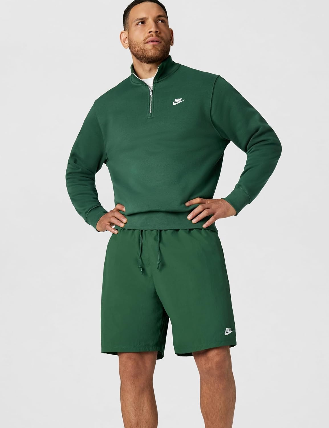 image:imageNike Mens Club Sport ShortFirWhite