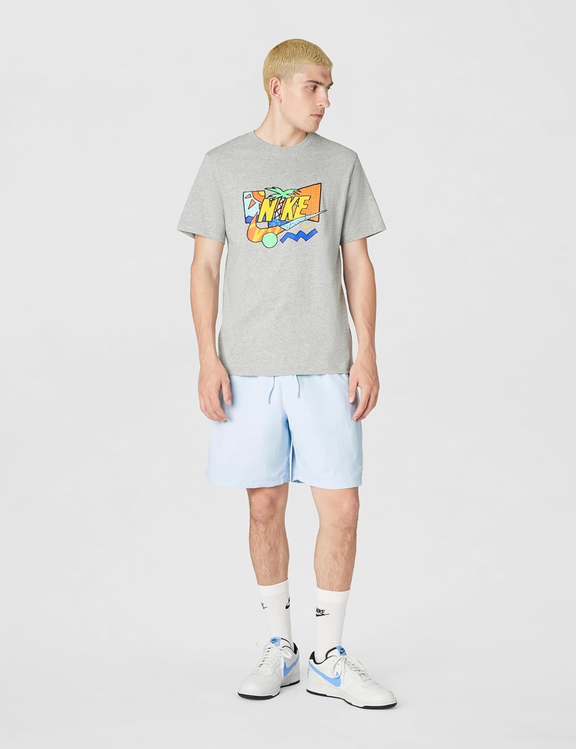 image:imageNike Mens Club Sport ShortHydrogen BlueWhite