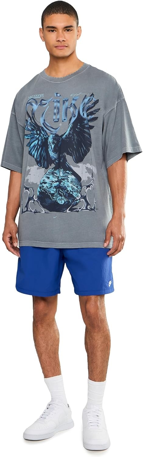 image:imageNike Mens Club Sport ShortOld RoyalWhite