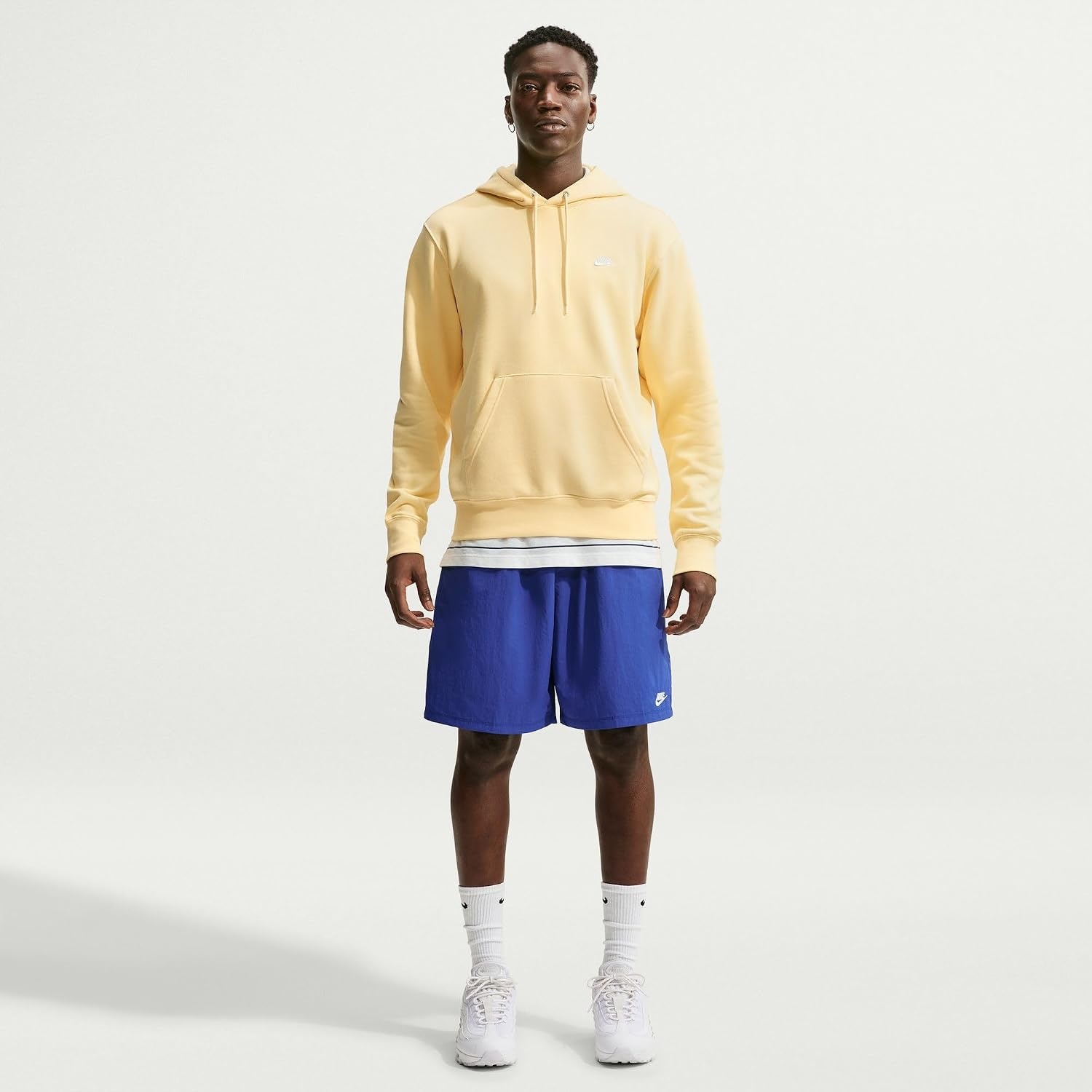 image:imageNike Mens Club Sport ShortOld RoyalWhite