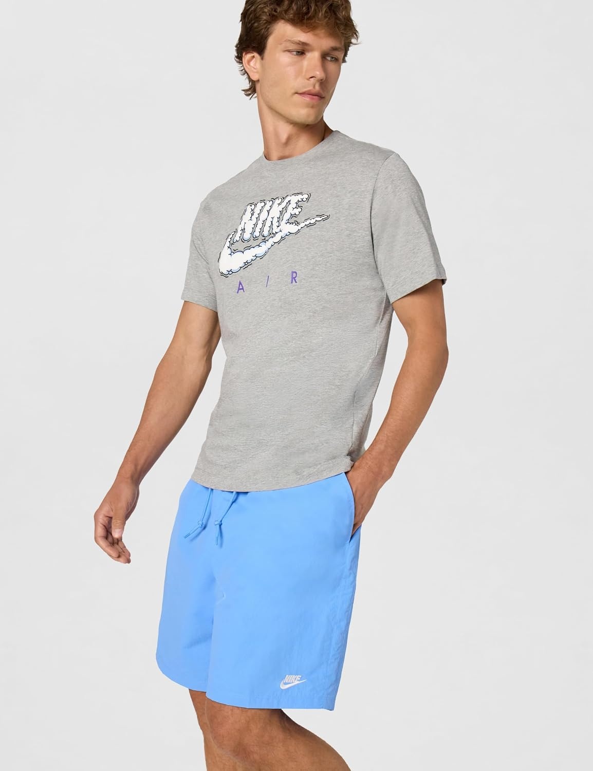 image:imageNike Mens Club Sport ShortUniversity BlueWhite