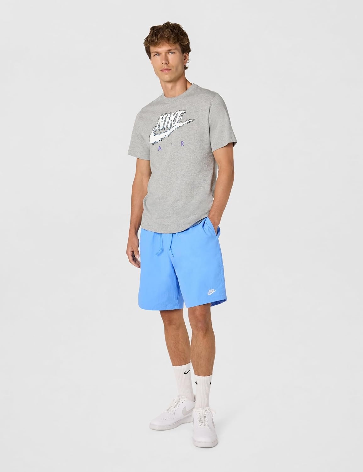 image:imageNike Mens Club Sport ShortUniversity BlueWhite