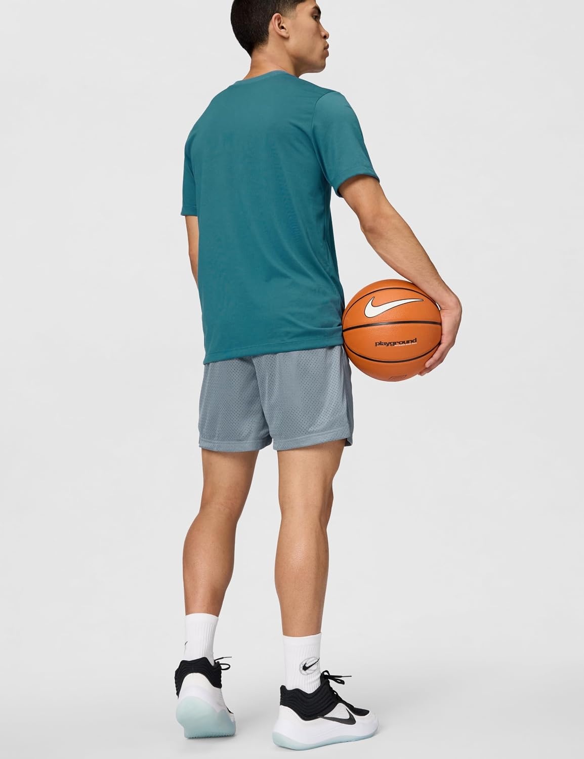 image:imageNike Mens DriFIT Practice Mesh 5 ShortCool GreyBlack