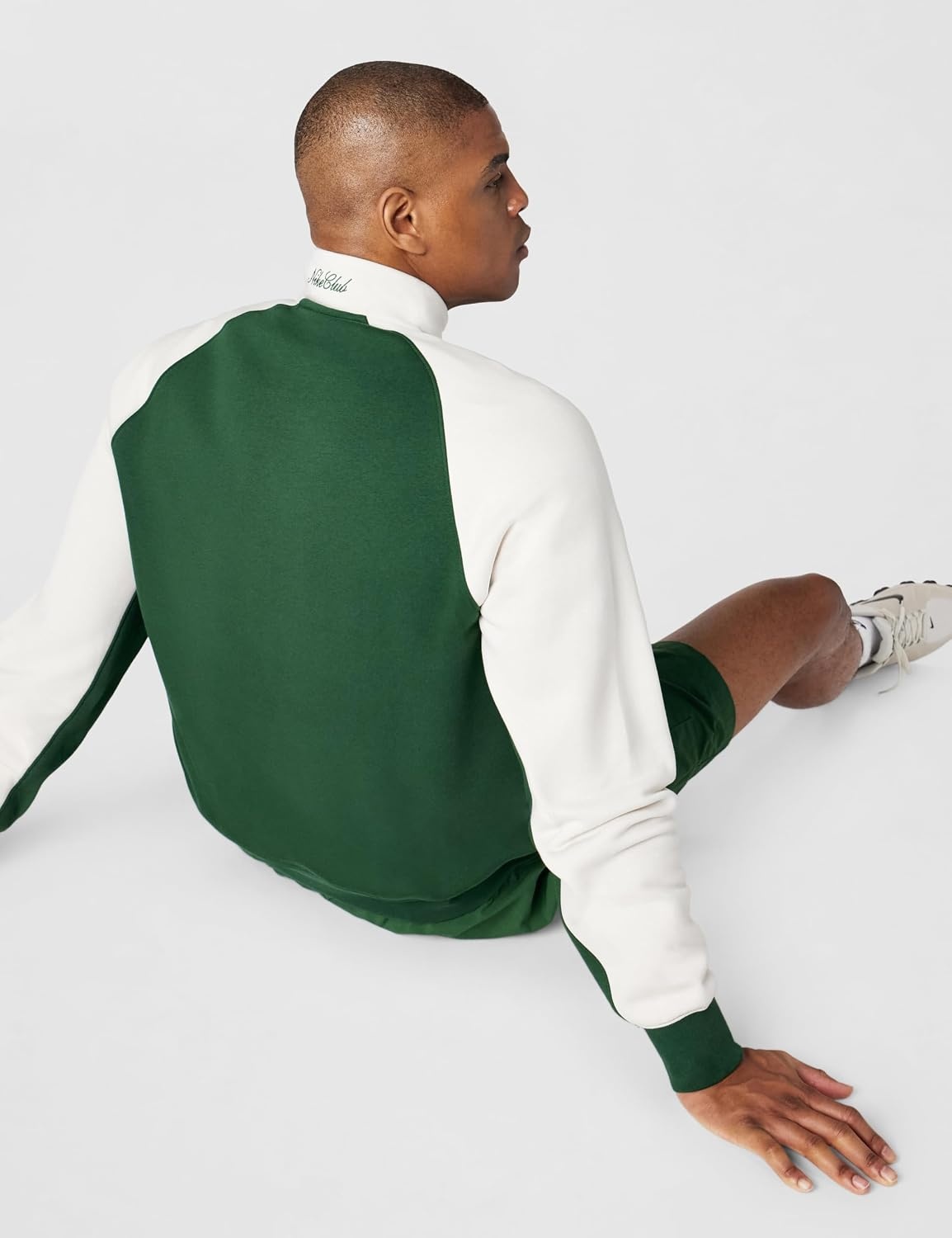 image:imageNike Mens Sportswear Club Halfzip Fleece SweatshirtFirPhantom