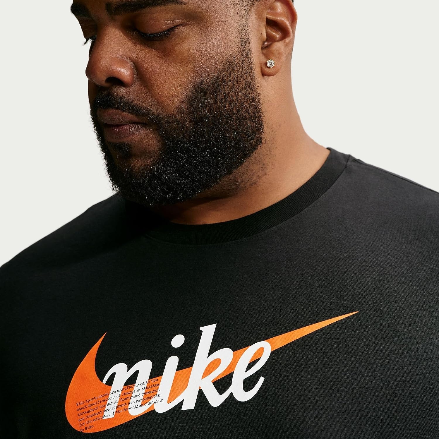 image:imageNike Mens Sportswear TShirt Graphic Tee ShirtBlack