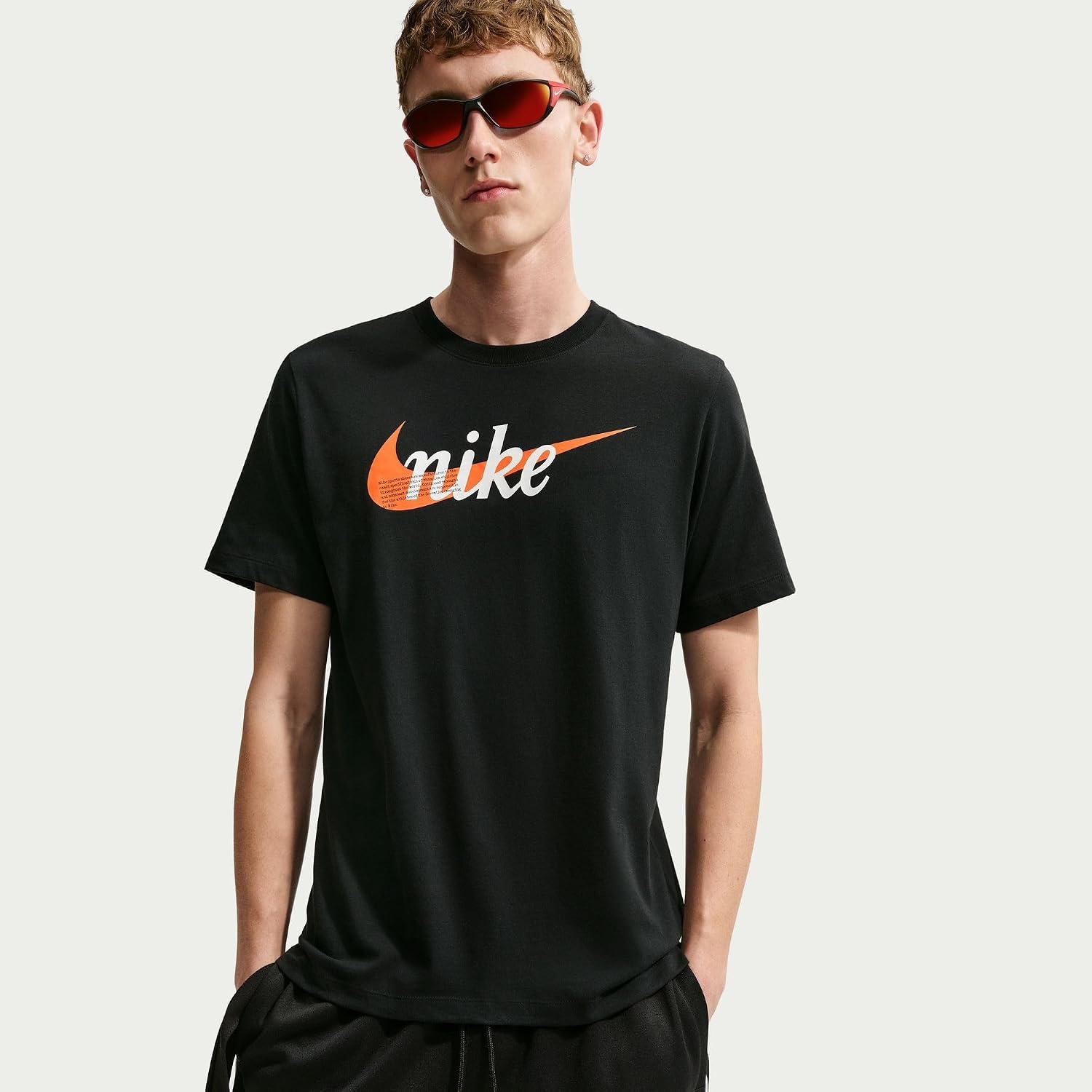 image:imageNike Mens Sportswear TShirt Graphic Tee ShirtBlack