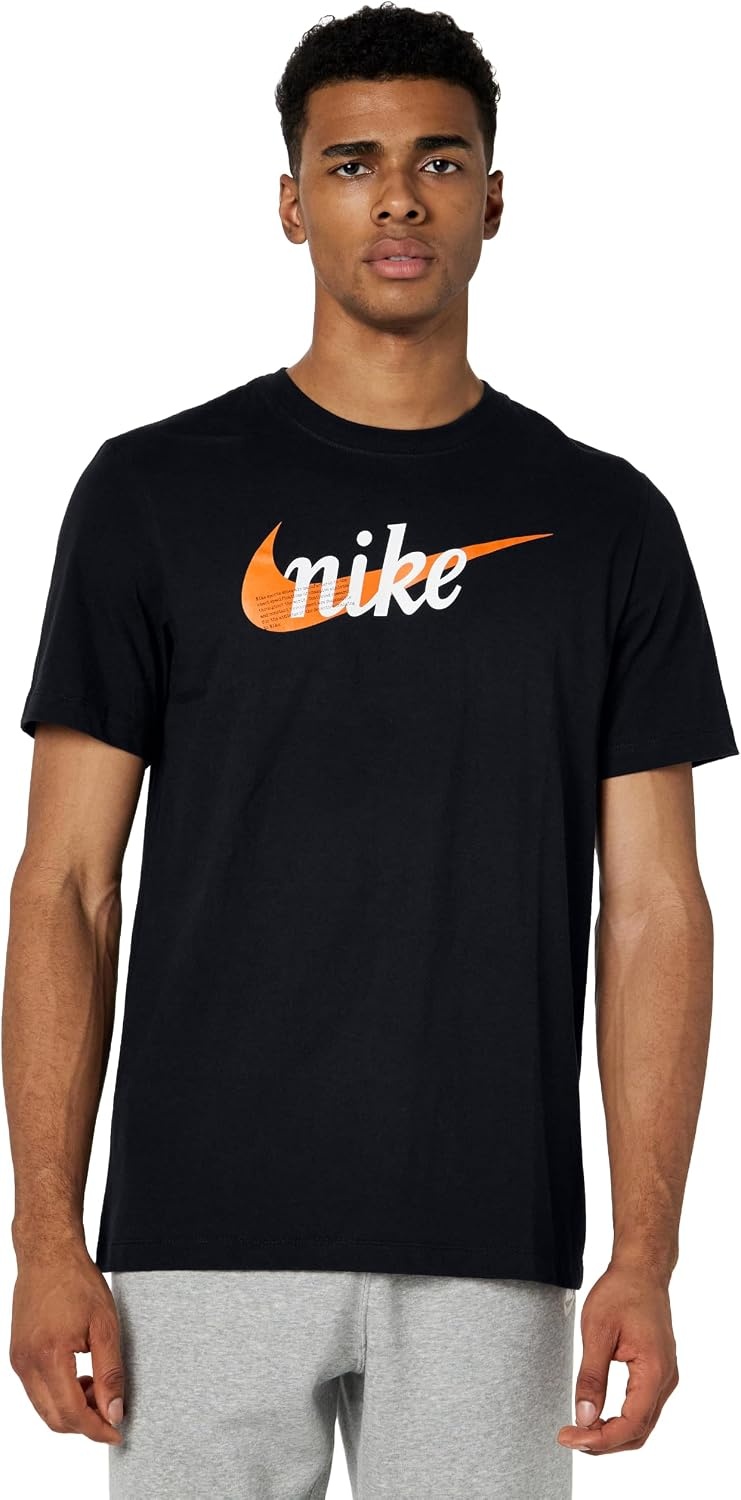 image:imageNike Mens Sportswear TShirt Graphic Tee ShirtBlack