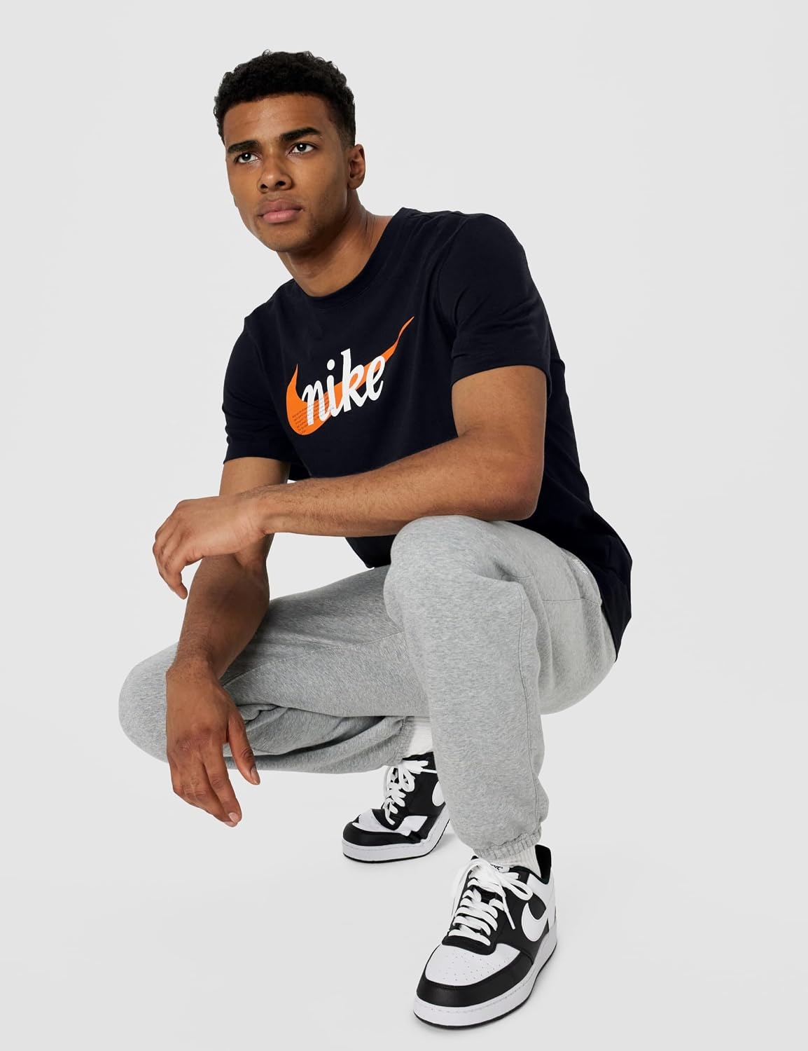 image:imageNike Mens Sportswear TShirt Graphic Tee ShirtBlack