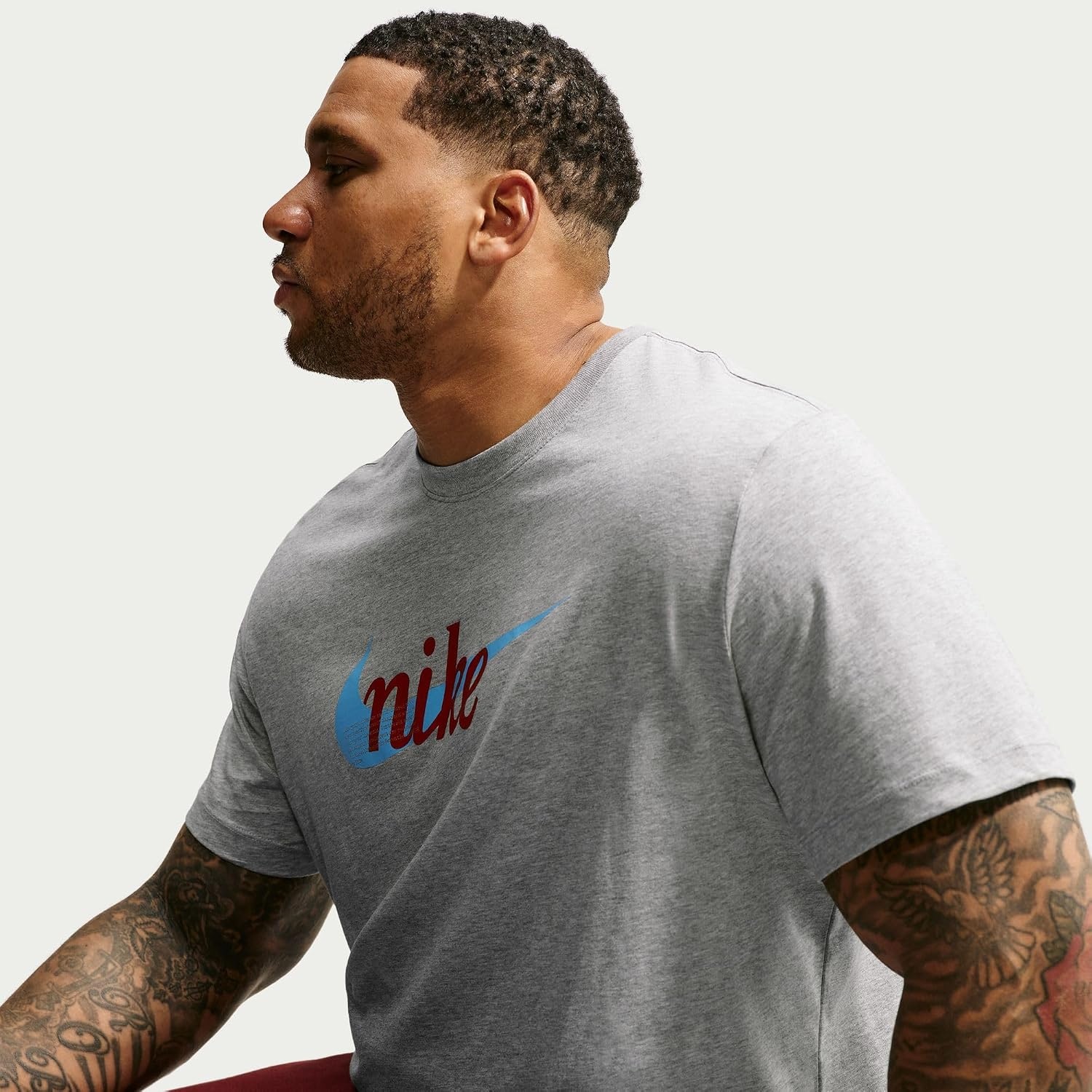 image:imageNike Mens Sportswear TShirt Graphic Tee ShirtDark Grey Heather
