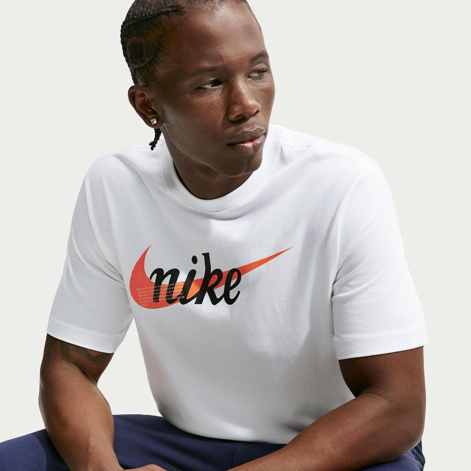 image:imageNike Mens Sportswear TShirt Graphic Tee ShirtWhite
