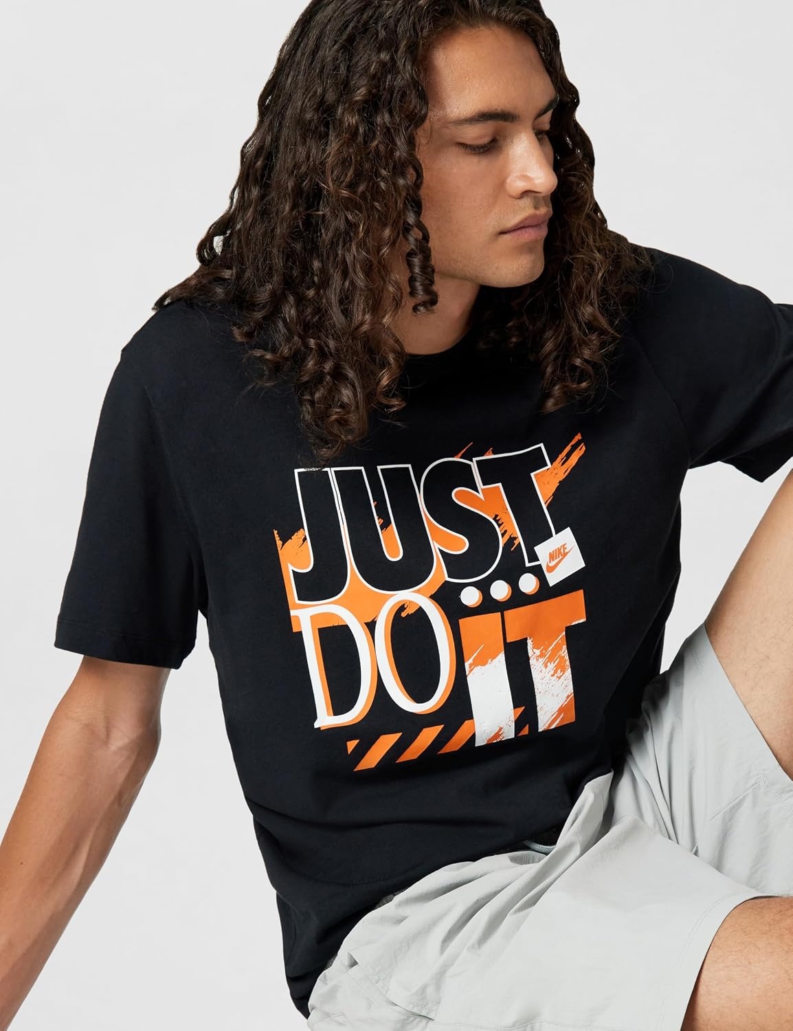 image:imageNike Mens Sportswear Tee Shirt Graphic TShirtBlack