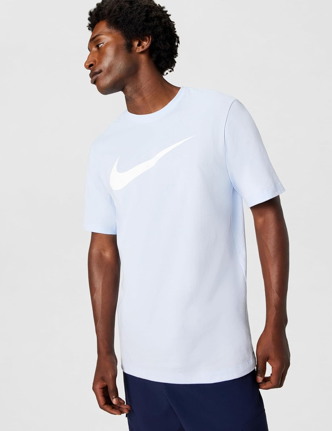 image:imageNike Mens Swoosh Sportswear TShirtHydrogen Blue