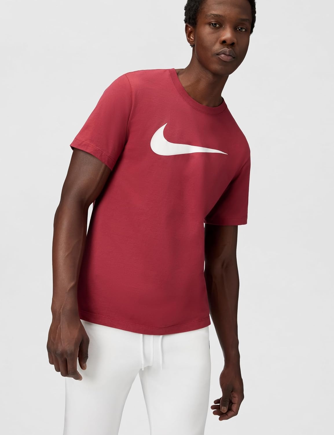 image:imageNike Mens Swoosh Sportswear TShirtTeam Crimson