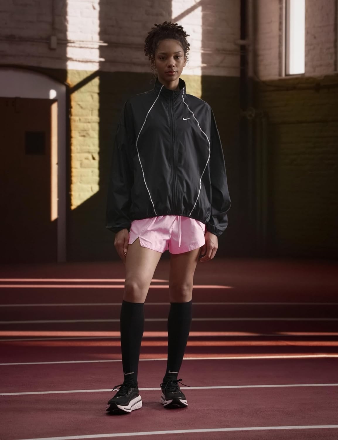 image:imageNike Womens Sportswear Athletics Department Repel JacketBlackSailSail