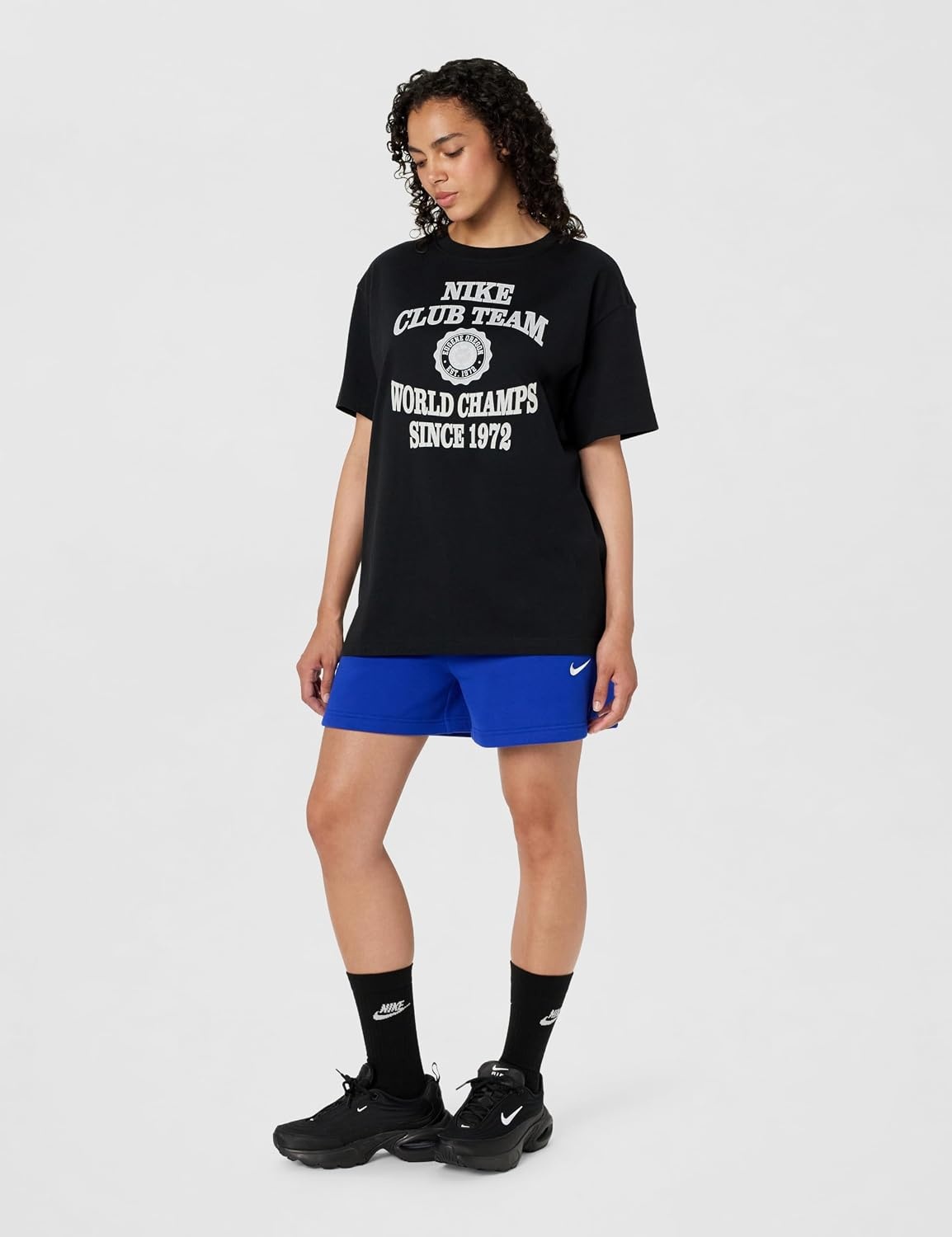 image:imageNike Womens Sportswear Classic Boyfriend TShirtBlack