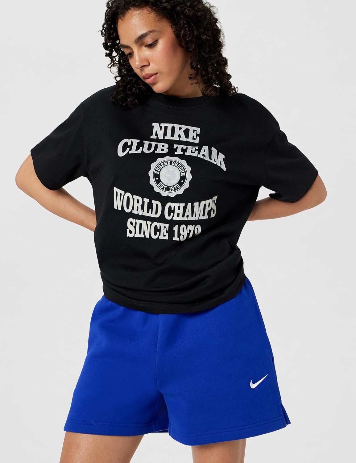 image:imageNike Womens Sportswear Classic Boyfriend TShirtBlack