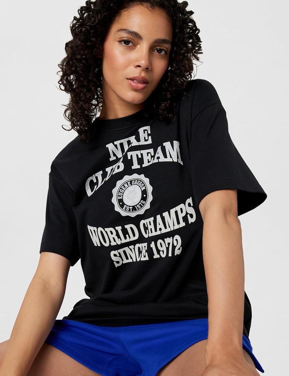 image:imageNike Womens Sportswear Classic Boyfriend TShirtBlack
