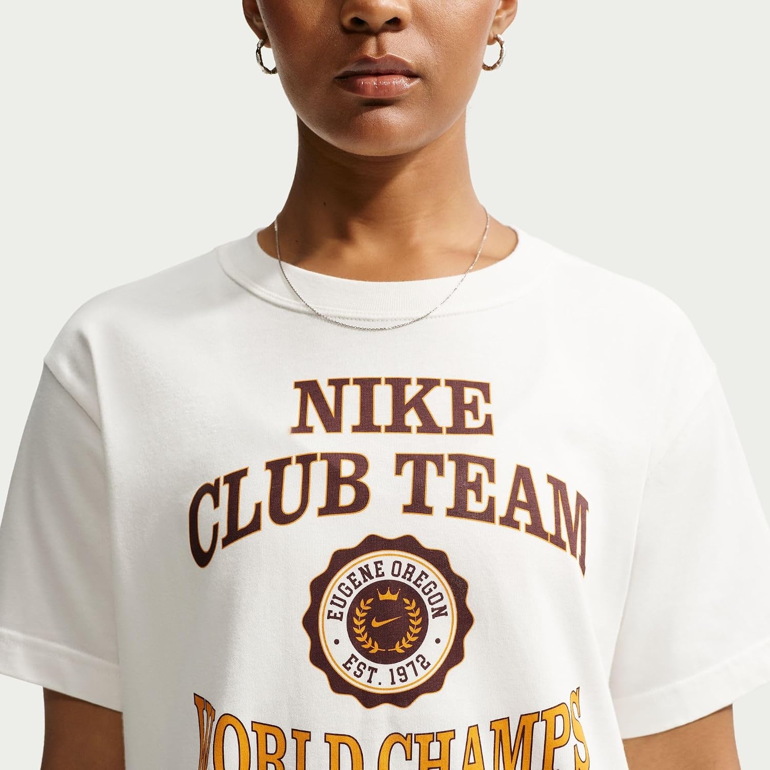 image:imageNike Womens Sportswear Classic Boyfriend TShirtSail