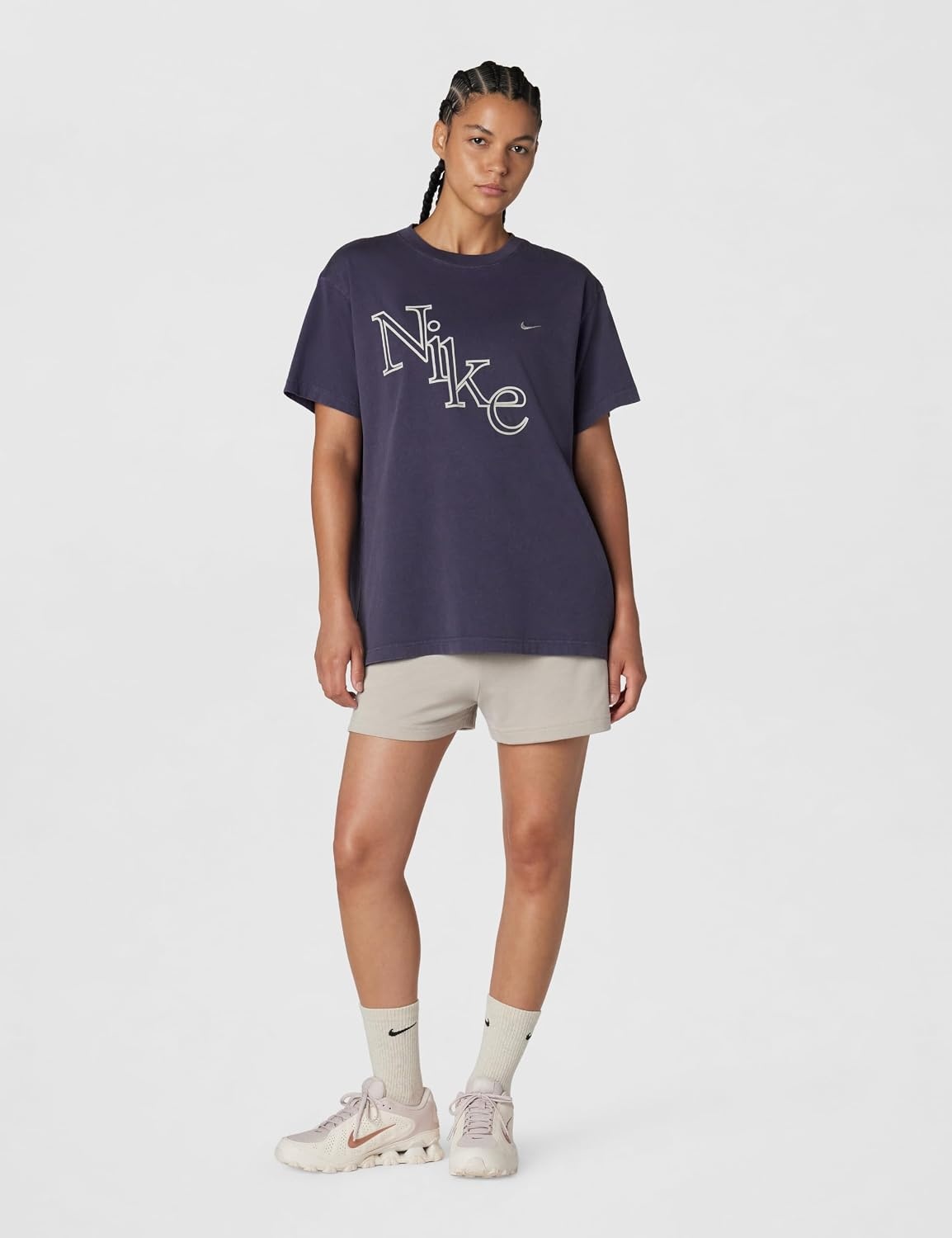 image:imageNike Womens Sportswear Classic Oversized TShirtGridiron