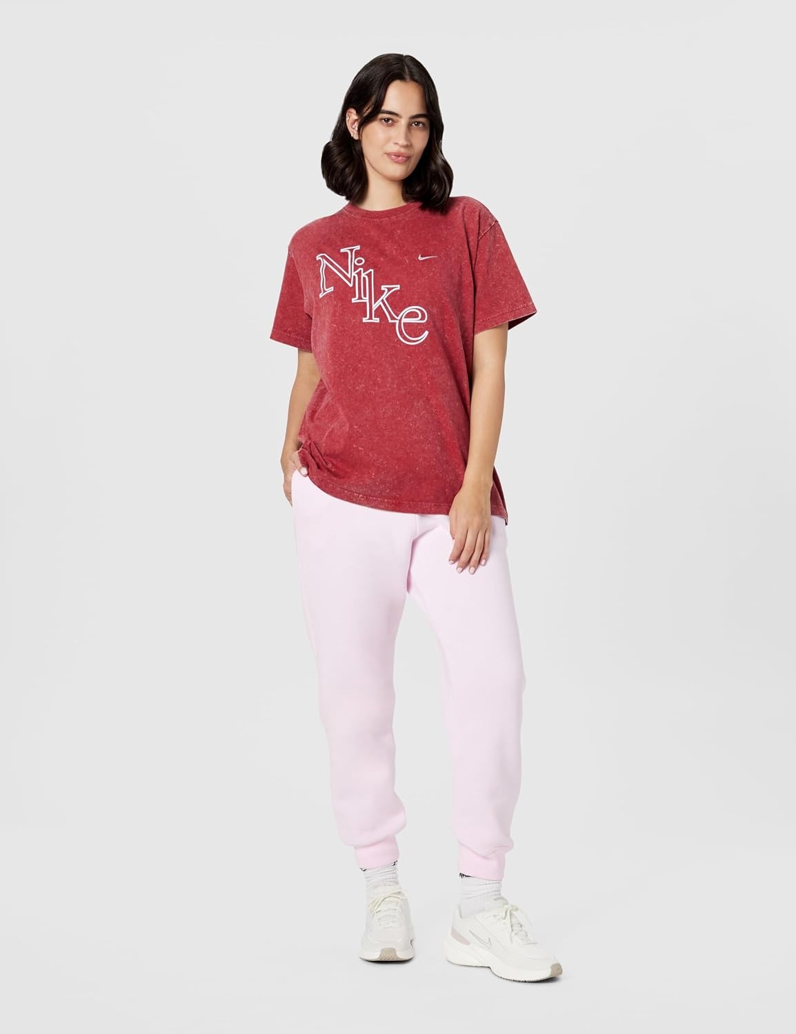 image:imageNike Womens Sportswear Classic Oversized TShirtTough Red