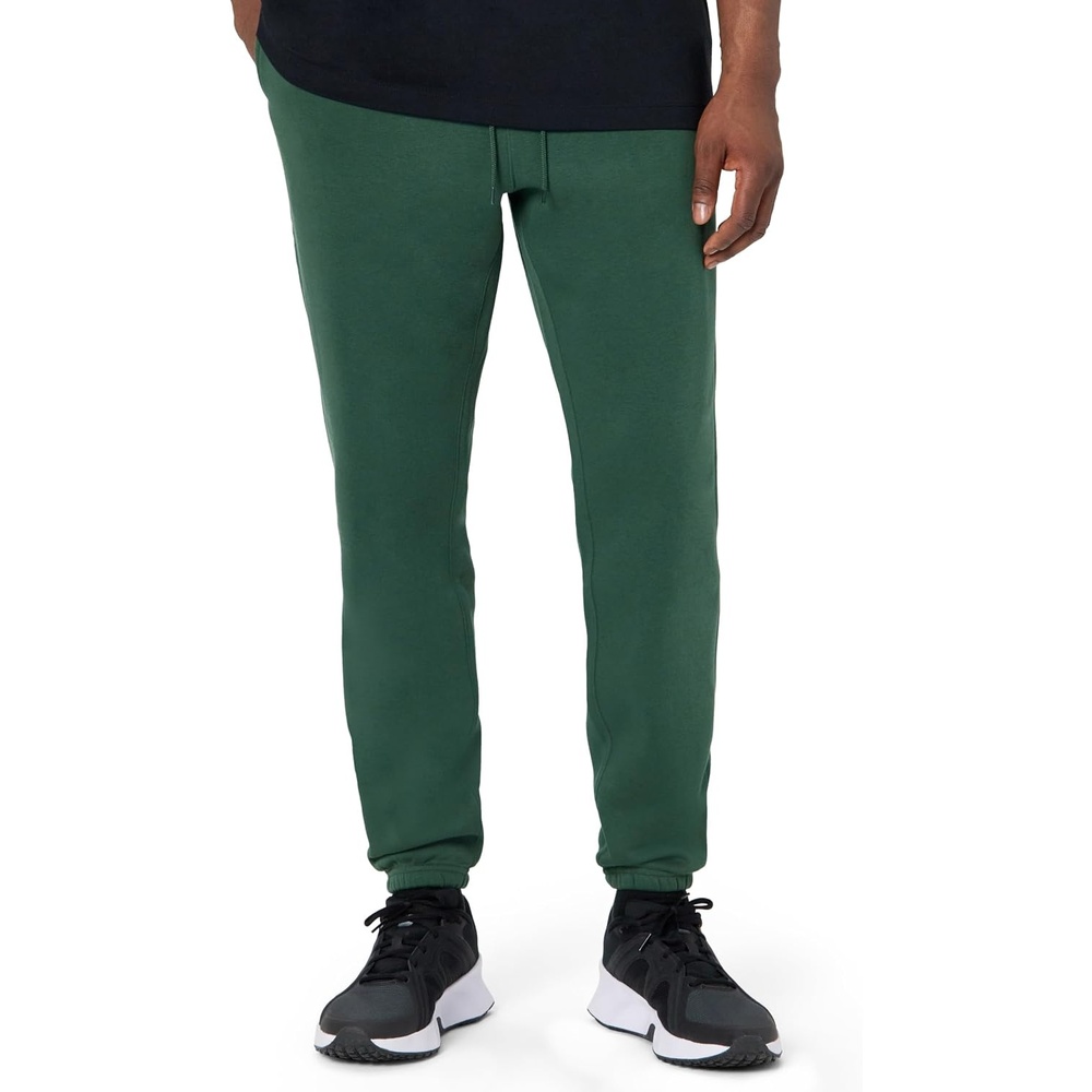 image:imageNike Mens Club Cuffed Brushed Fleece PantsFirFirWhite