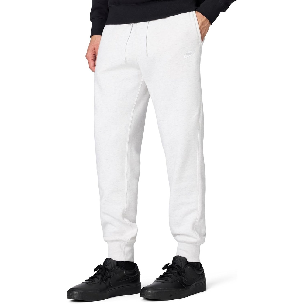 image:imageNike Mens Club JoggersBirch HeatherWhiteWhite