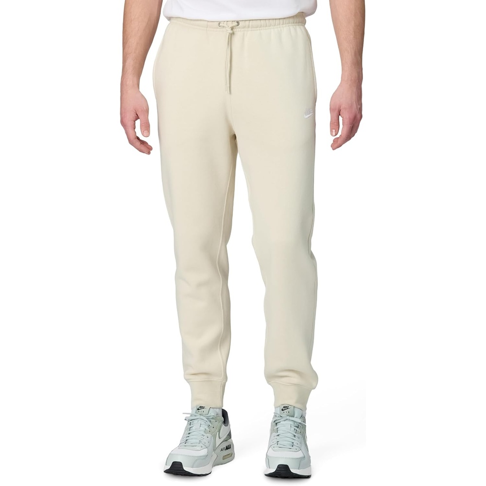 image:imageNike Mens Club JoggersLight KhakiLight KhakiWhite